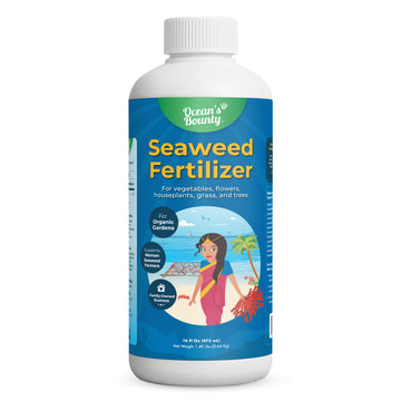 Ocean's Bounty Organic Seaweed Fertilizer — 16 fl oz Concentrated Liquid